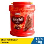 indomaret stick roll cokelat 18x10g