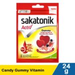 sakatonik activ candy gummy vitamin 24g